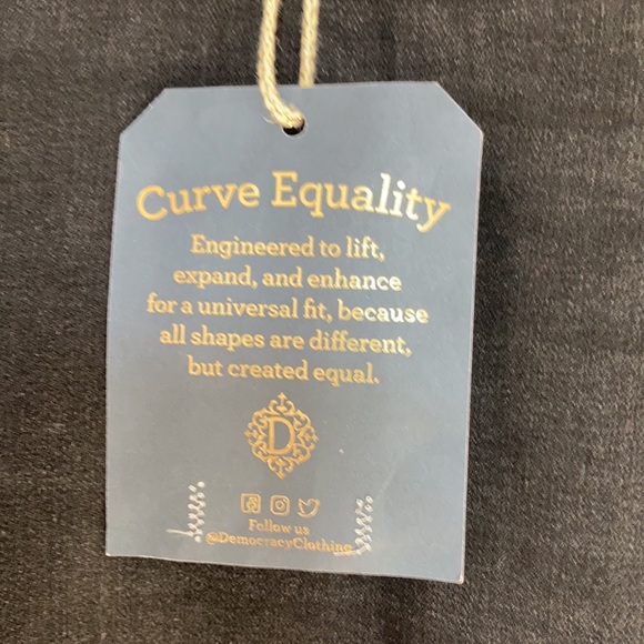 Democracy ab solution high rise itty bitty more boot jean raw hem 22W - Picture 7 of 17